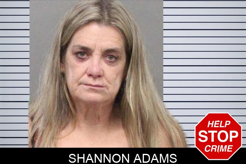 Shannon Adams Mugshots