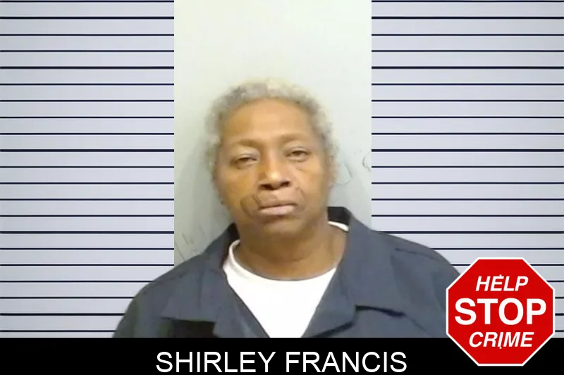 Shirley Francis mugshot