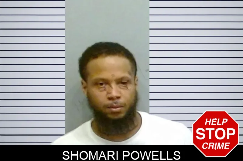 Shomari Powells mugshot