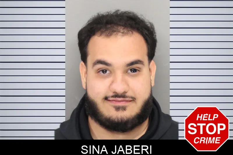 Sina Jaberi mugshot