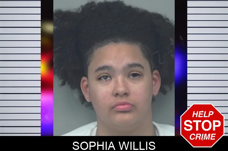 Sophia Willis mugshot