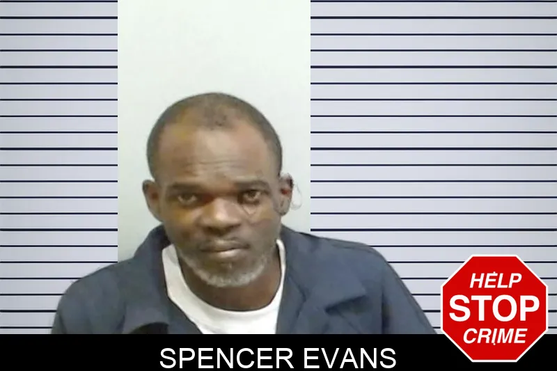 Spencer Evans mugshot
