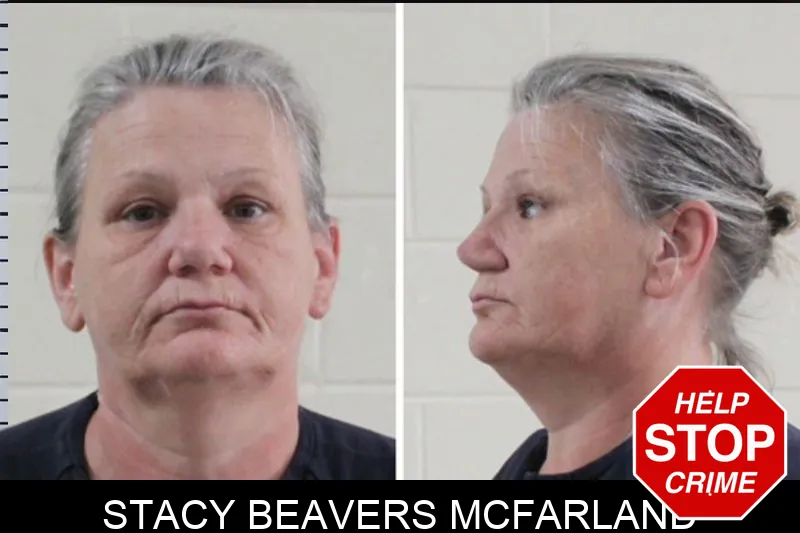 Stacy Beavers McFarland mugshot