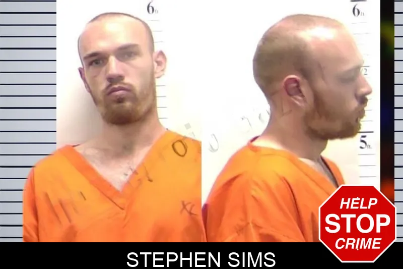 Stephen Sims mugshot