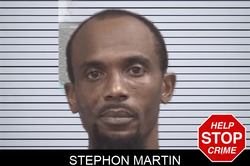 Stephon Martin Mugshots