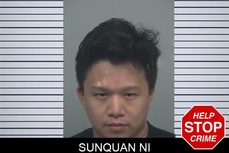 Sunquan Ni mugshot – Gwinnett County , Georgia Sunquan Ni