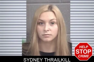 Sydney Thrailkill mugshot