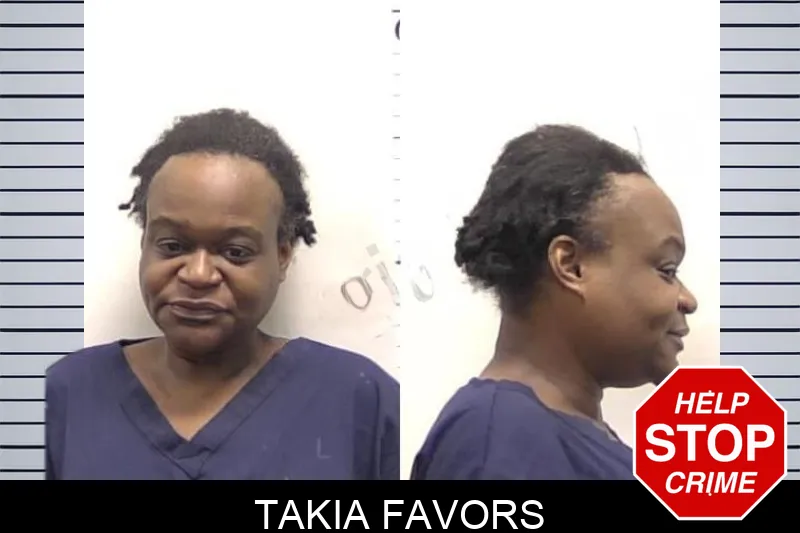 Takia Favors Mugshots