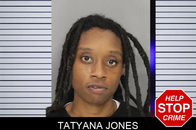 Tatyana Jones mugshot – Cobb County , Georgia Tatyana Jones