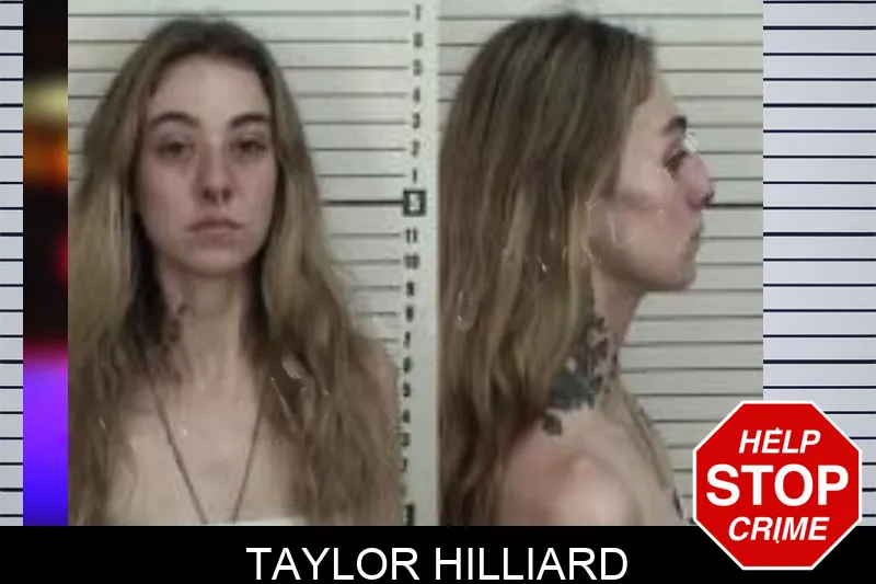 Taylor Hilliard mugshot