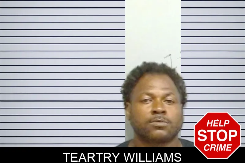 Teartry Williams mugshot