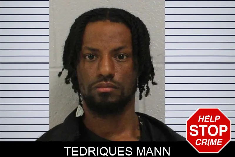 Tedriques Mann Mugshots