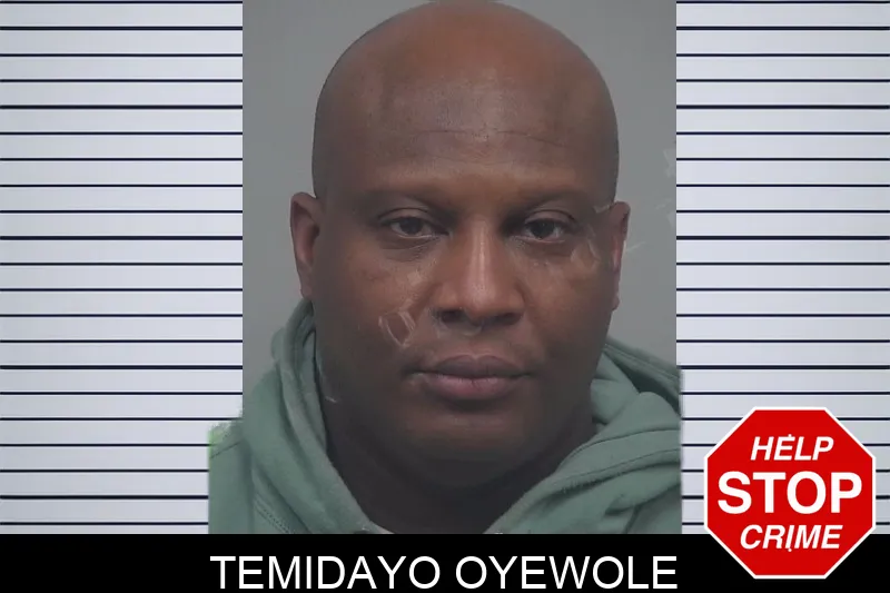 Temidayo Oyewole Mugshots