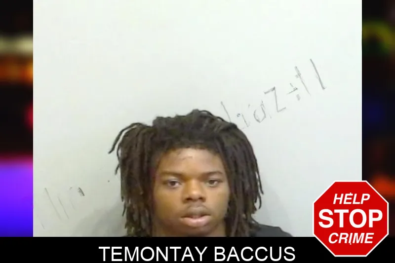 Temontay Baccus Mugshots
