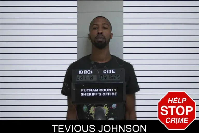 Tevious Johnson mugshot – Putnam County , Georgia Tevious Johnson