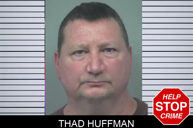 Thad Huffman mugshot