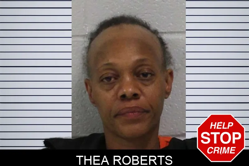 Thea Roberts mugshot