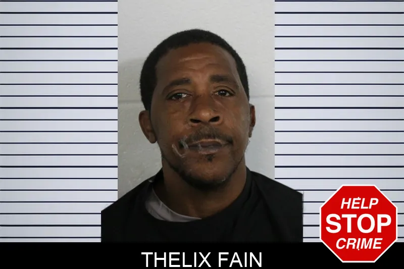 Thelix Fain Mugshots