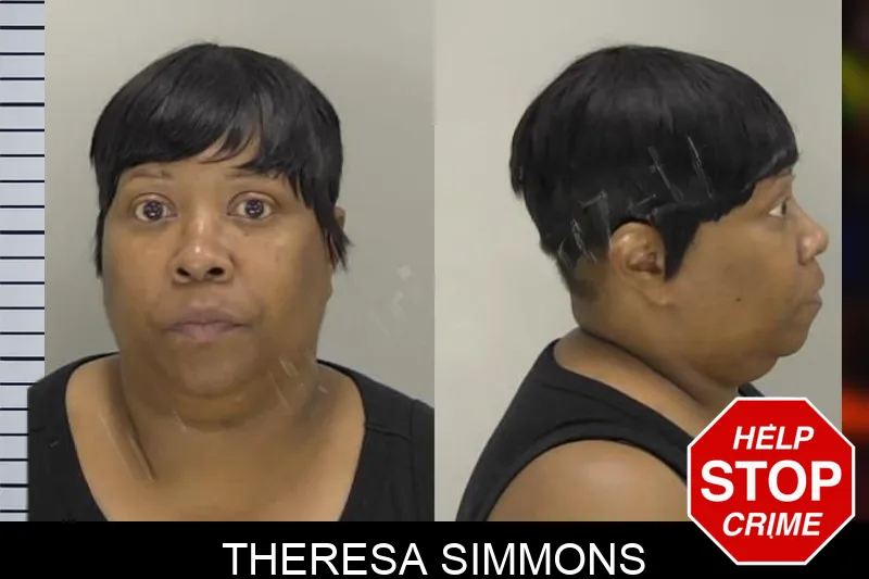 Theresa Simmons mugshot