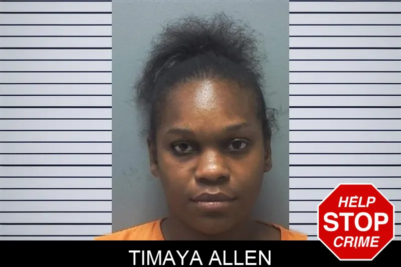 Timaya Allen Mugshots