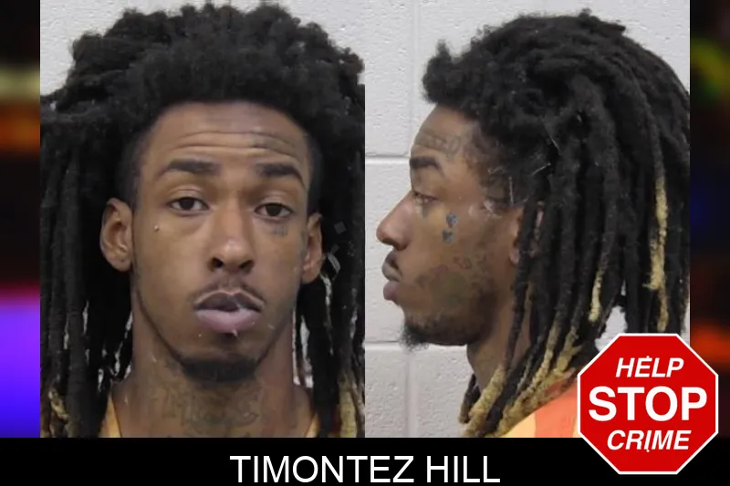 Timontez Hill mugshot – Paulding County , Georgia Timontez Hill mugshot