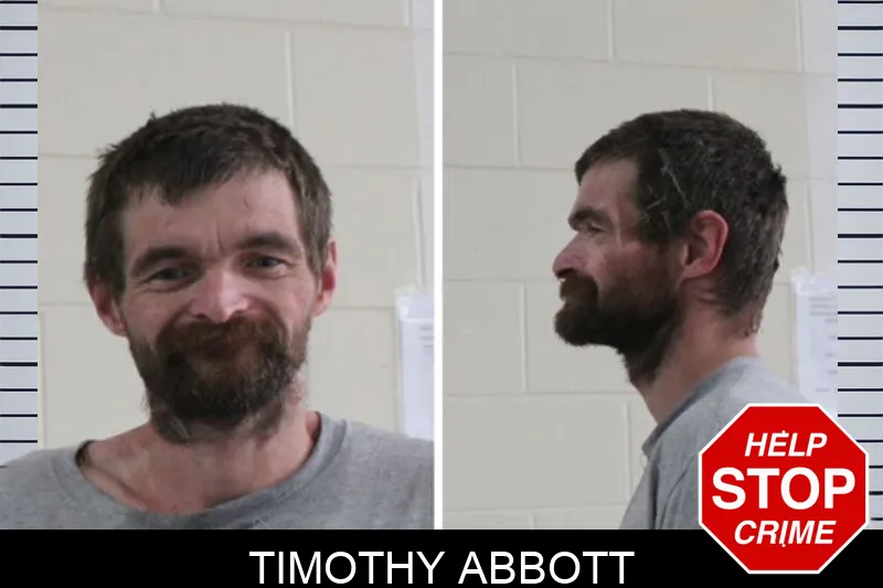 Timothy Abbott mugshot