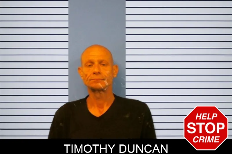 Timothy Duncan mugshot