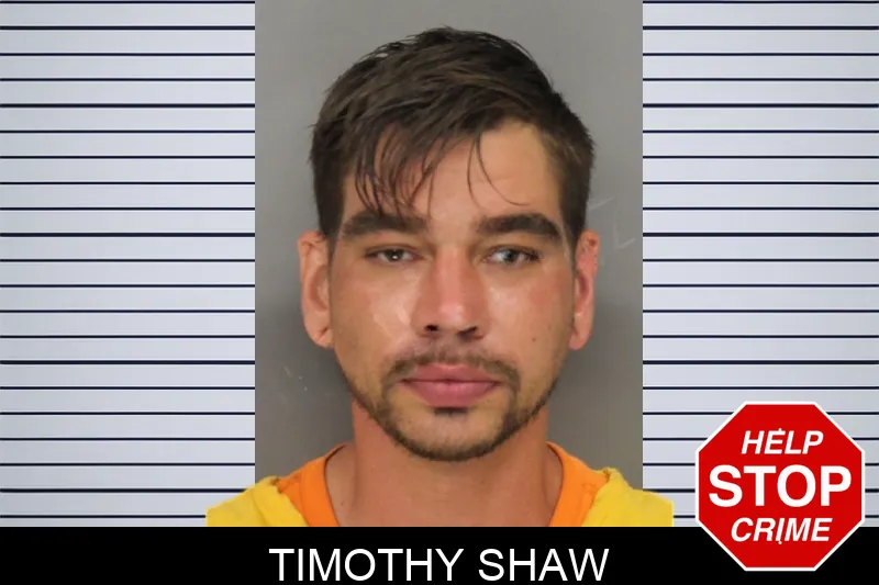 Timothy Shaw mugshot