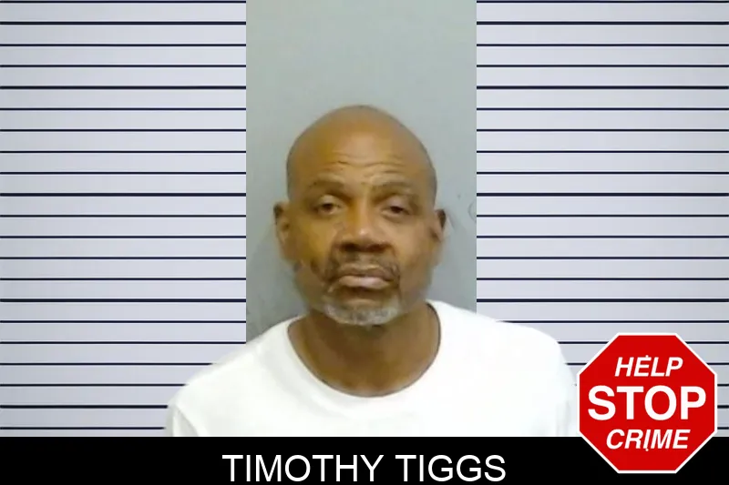 Timothy Tiggs mugshot