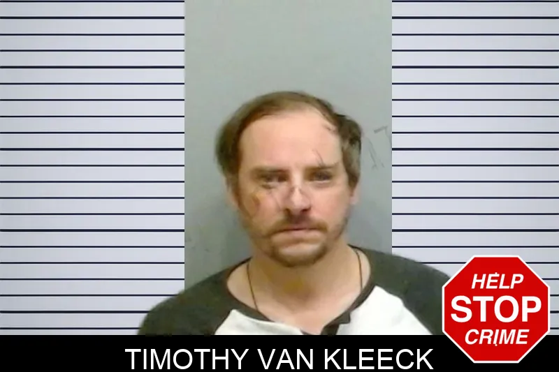 Timothy Van Kleeck mugshot