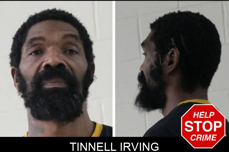 Tinnell Irving Mugshots