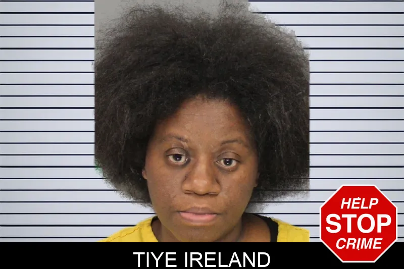 Tiye Ireland Mugshots