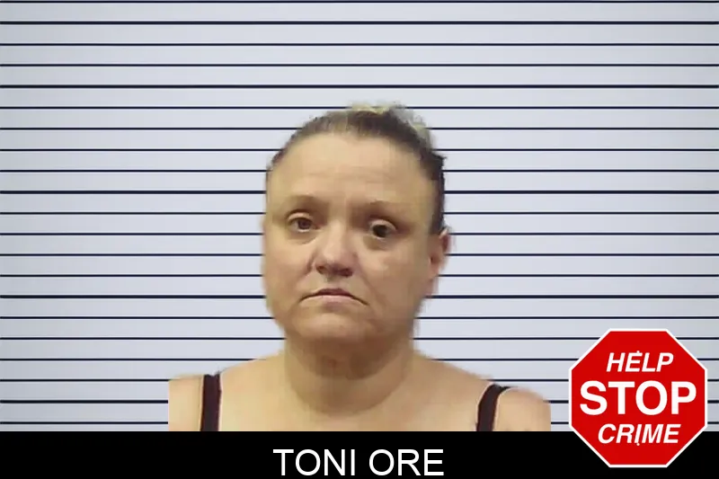 Toni Ore Mugshots