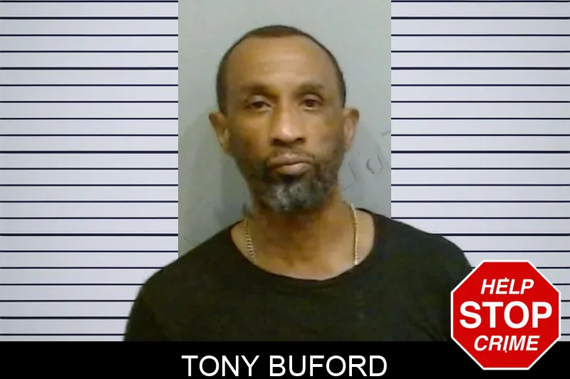 Tony Buford mugshot