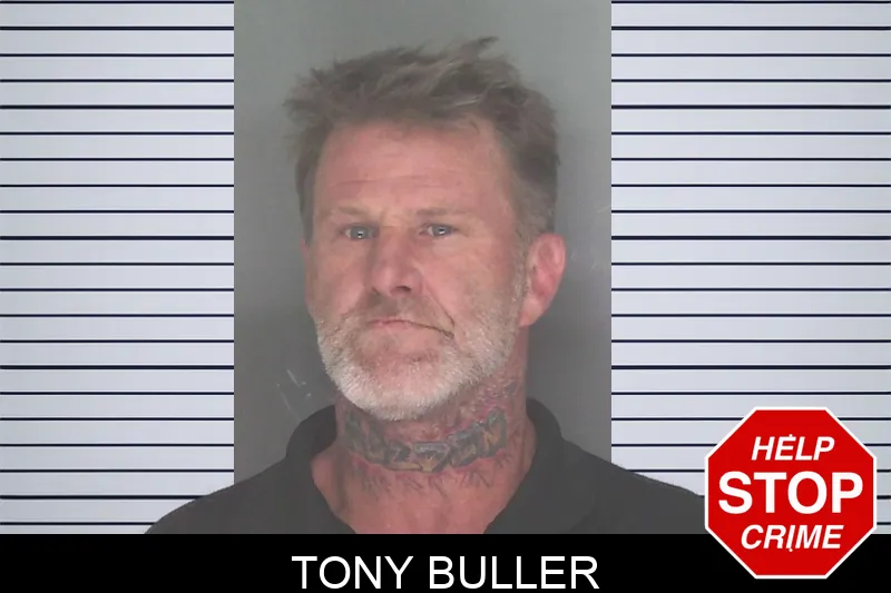 Tony Buller Mugshots