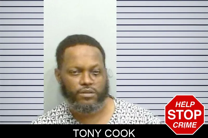 Tony Cook Mugshots