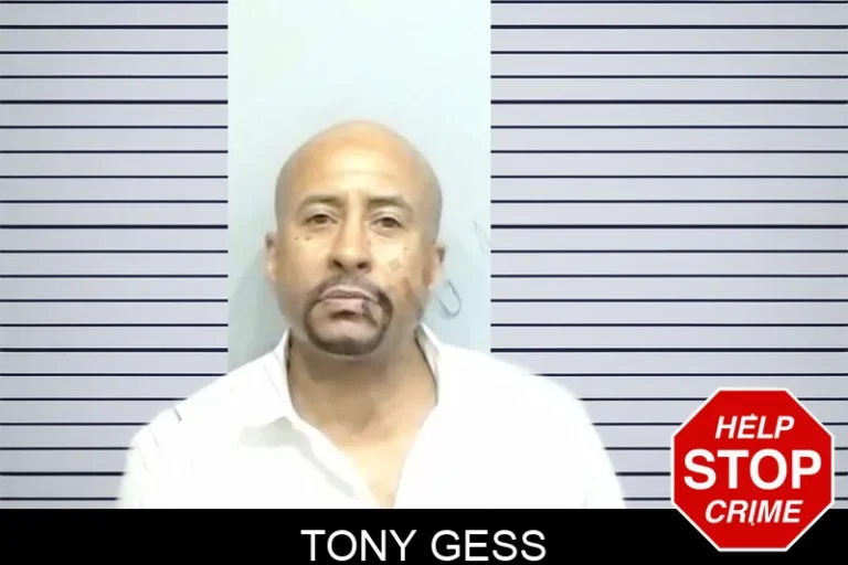 Tony Gess mugshot – Fulton County , Georgia Tony Gess