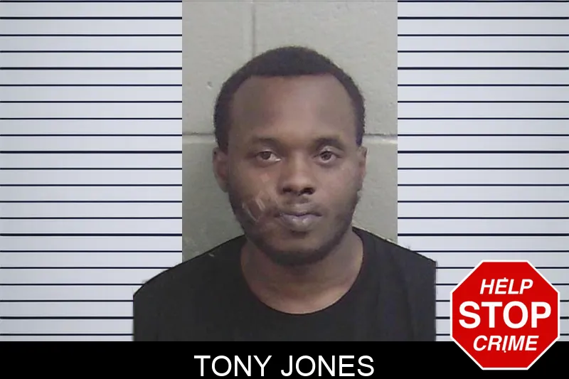 Tony Jones Mugshots