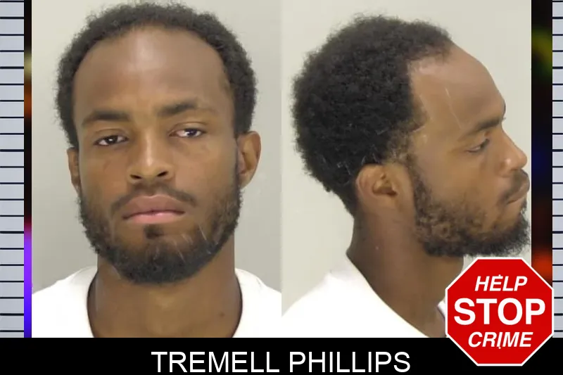 Tremell Phillips Mugshots