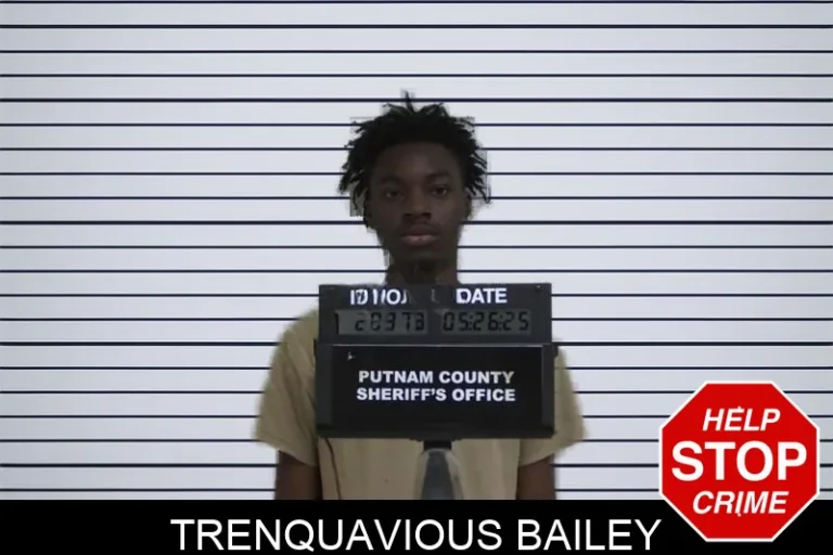 Trenquavious Bailey mugshot – Putnam County , Georgia Trenquavious Bailey