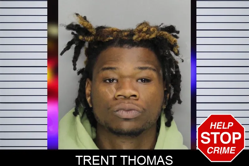 Trent Thomas mugshot