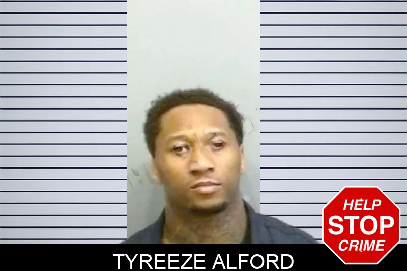 Tyreeze Alford mugshot