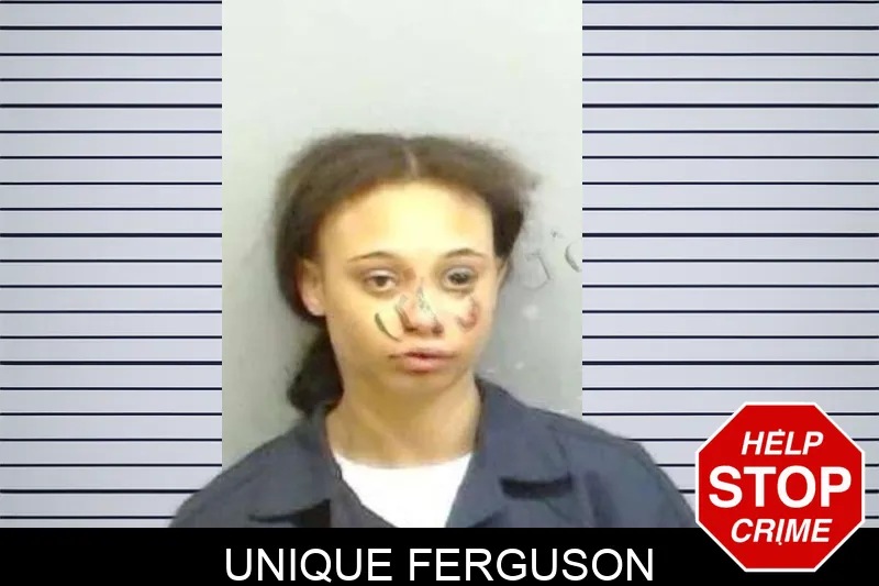 Unique Ferguson mugshot