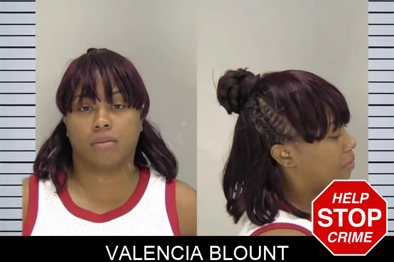 Valencia Blount Mugshots