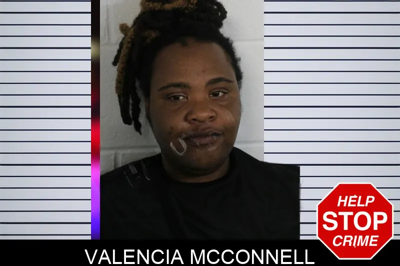 Valencia McConnell Mugshots