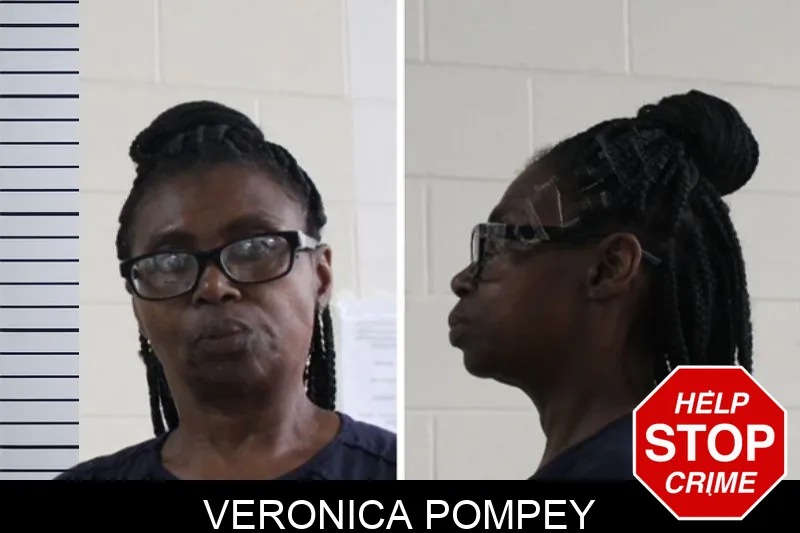Veronica Pompey mugshot – Houston County , Georgia Veronica Pompey mugshot