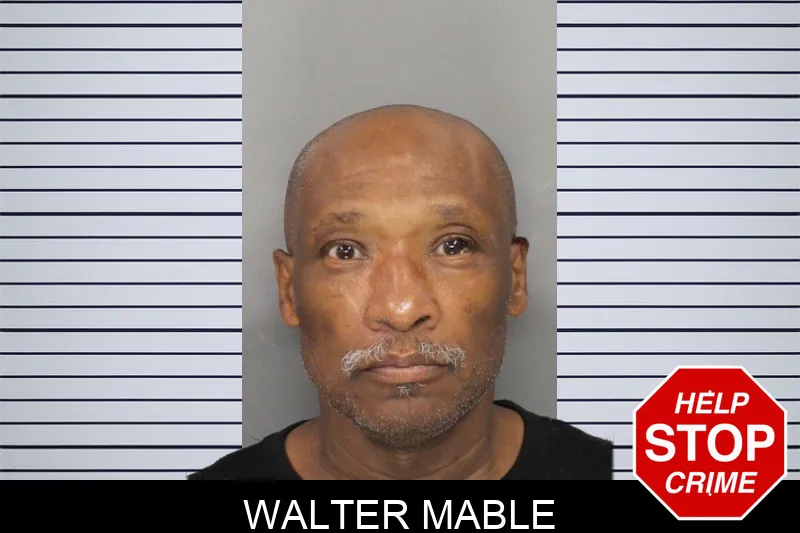 Walter Mable mugshot – Cobb County , Georgia Walter Mable mugshot