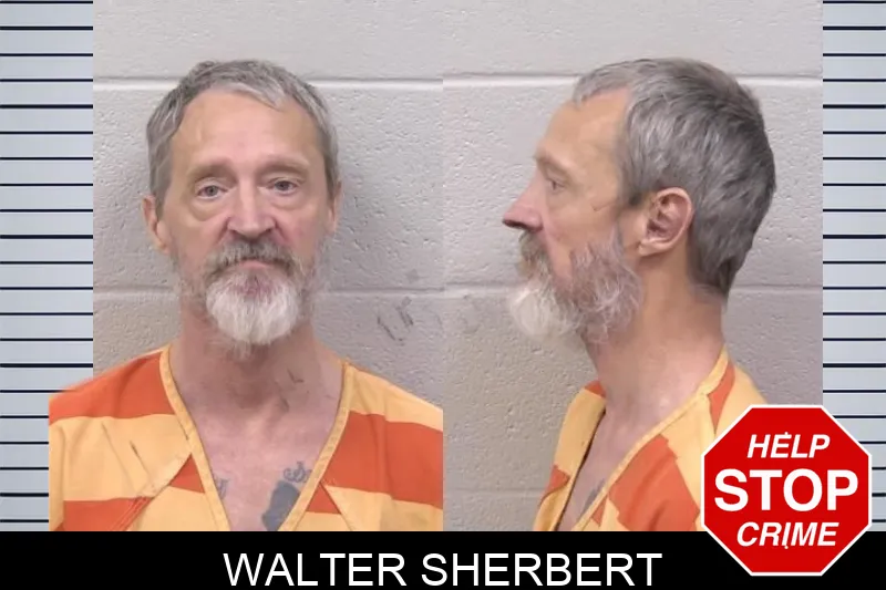 Walter Sherbert mugshot