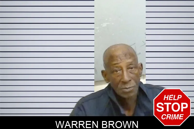 Warren Brown mugshot