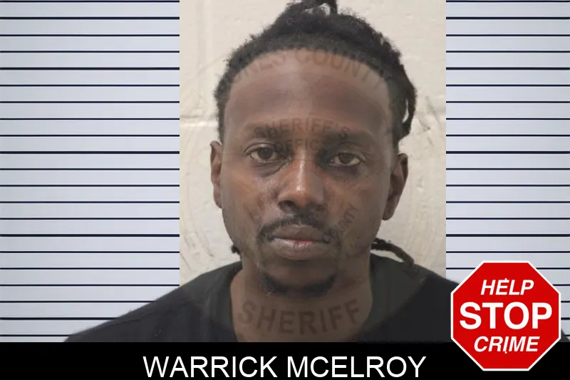 Warrick McElroy Mugshots